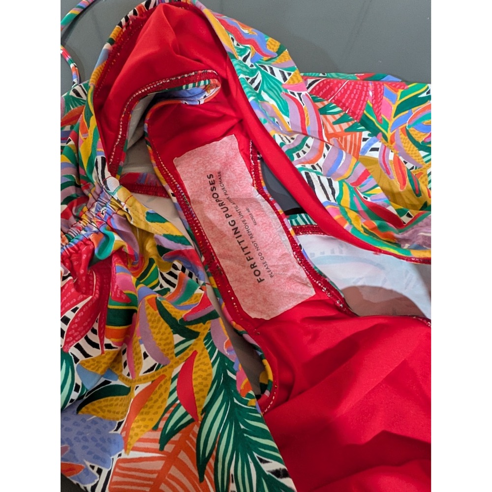 Birdsong Wild Tropic Bikini Set Colorful Skirt 38G/XL - Picture 15 of 16